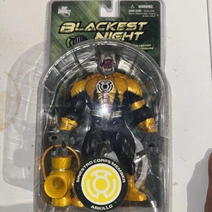 BLACKEST NIGHT Series 7 Action Figure ARKILLO Sinestro Corps Member DC DIRECT - Picture 1 of 6