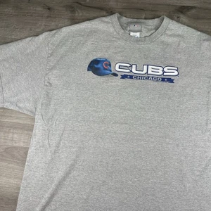 2008 Chicago Cubs MLB Baseball Shirt Erwachsene Größe 3XL XXL grau blau *leichter Fleck - Bild 1 von 15
