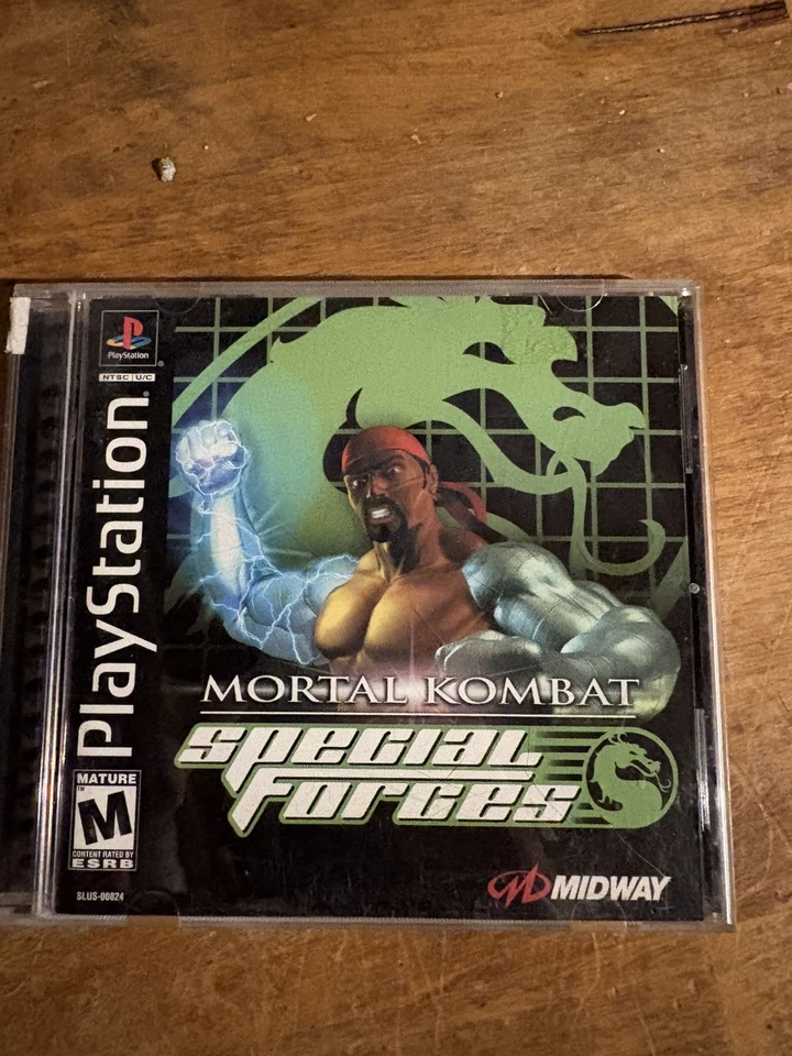Mortal Kombat Special Forces (PlayStation 1 PS1) Completo con Reg probado funcionando  Foto 1 de 4