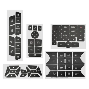 Button Repair Stickers Car Interior for Mercedes Benz C-Class W204 S204 C204 - Foto 1 di 7