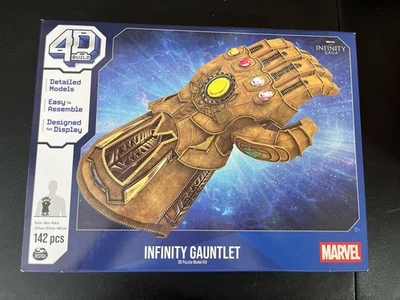 Modelo de rompecabezas Marvel Infinity Gauntlet 4D Build Foto 1 de 3