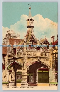 R780513 Salisbury. The Poultry Cross. Photochrom. Tunbridge Wells. Kent - Picture 1 of 4