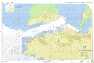 3660 Adén Puerto Interior Golfo de Adén Yemen Mapa Carta Marina Papel de Pared Almirantazgo - Imagen 1 de 6
