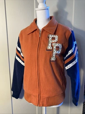 Chaqueta Pelle Pelle Tribute Chicago Bear Naranja Vellón Talla S Hip Hop Y2K *Defectos* Foto 1 de 4