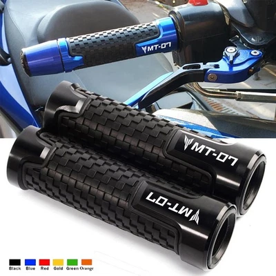 motorcycle Handlebar Twist Grips Handle Bar For Yamaha MT07 MT-07 700 2014-2025 - Image 1 of 4