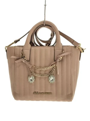 JILLSTUART Bolso de Mano Cuero Rosa Foto 1 de 4