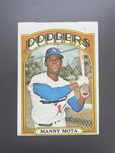 1972 Topps #596 Manny Mota - Picture 1 of 2