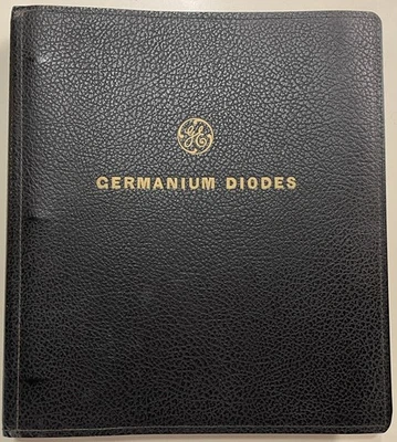 Germanium Diodes General Electric semiconductors 1955 rectifiers quartz crystals - Image 1 of 4