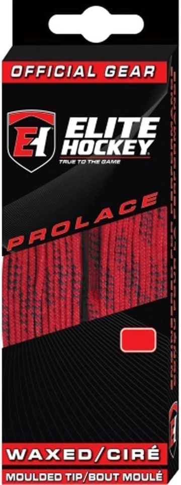 Elite Hockey Prolace Waxed Laces (Red, 96")  - Image 1 of 1