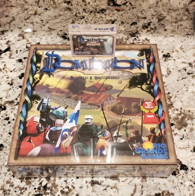 Dominion Board Game Bundle 1st Ed 2008 Plus 2nd Ed Update Pack ALL SEALED  - Image 1 of 4