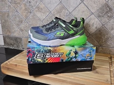 Shoes Universal Kids Skechers Magnoid Character 403730WL/BBLM Blue 11.5 Wide - Image 1 of 4