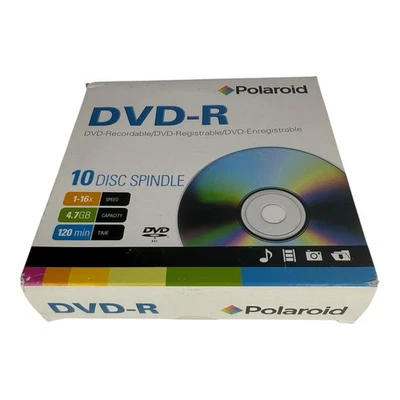 Case Of 6 - With 60 DVD-R Per Pack - Polaroid 4.7 GB - 120 Minutes Record Time - Image 1 of 4