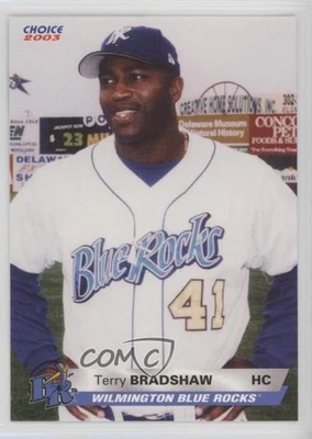 2003 Choice Wilmington Blue Rocks Terry Bradshaw #29 - Image 1 of 2