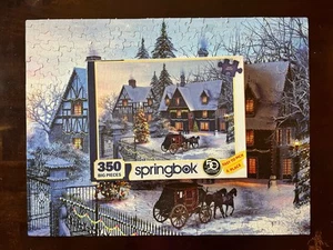Springbok's 350 Piece Jigsaw Puzzle Home for Christmas - Picture 1 of 8