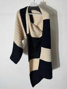 Yohji Yamamoto Switchable Half-body Knit Cardigan - Picture 1 of 5