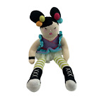 A162 Zubels Ballerina Posable Knit Doll Asian Plush 20" Stuffed Toy Lovey