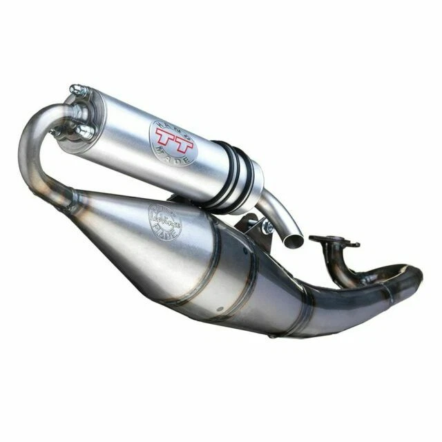 LeoVince Hand Made TT Scarico Completo per MBK Buxi M 1994-1997 - Alluminio