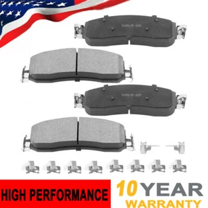 For 2005 2006 - 2011 2012 Ford F-250 F-350 Super Duty Front Ceramic Brake Pads - Picture 1 of 5