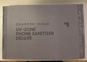Sharper Image UV-Zone Phone Sanitizer Deluxe - SEALED IN BOX - Zdjęcie 1 z 2