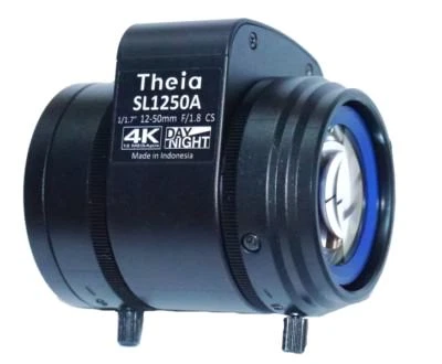 Theia SL1250A 12-50mm Megapixel CS F1.8 Auto Iris (4K) Telephoto CCTV Lens 1/1.7 - Image 1 of 3