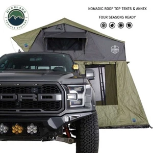 OVS Nomadic 2 Roof Top Tent Annex Green Base With Black Floor & Travel Cover - Picture 1 of 6