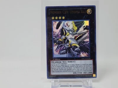 Yu-Gi-Oh! Number C39: Utopia Ray ORCS-EN040 Ultra Rare 1st Edition LP - Image 1 of 4