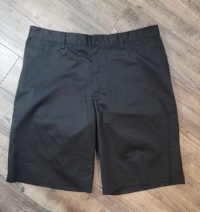 Edward's Tuff Tested Men's Black Valet  Chino  Professional Shorts Size 36 - Picture 1 of 4