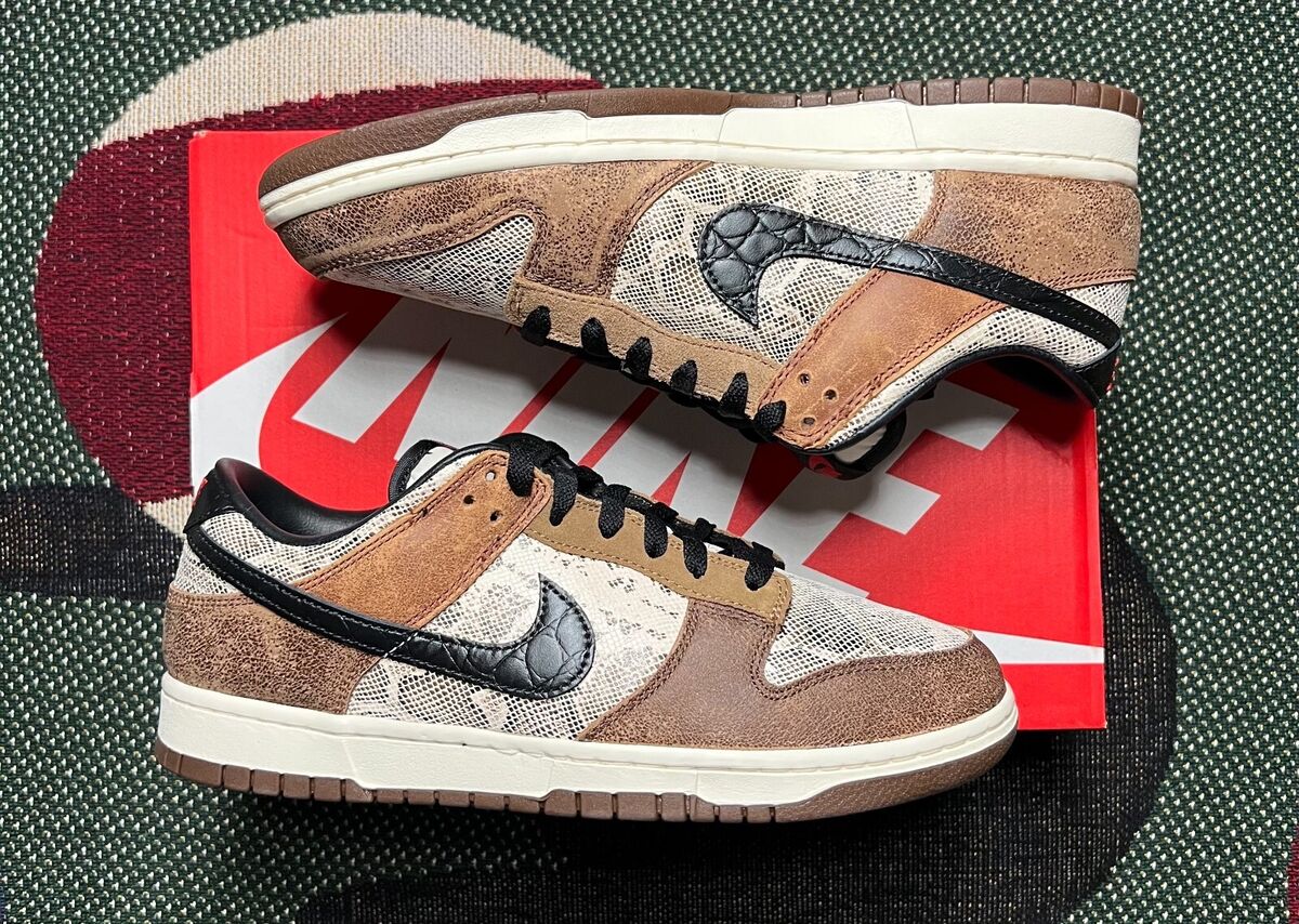 Nike Dunk Premium CO.JP Low Brown Snakeskin for Sale Nike Dunk Premium CO.JP Low Brown Snakeskin for Sale