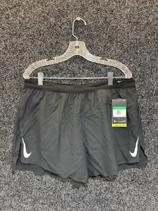 Nike Dri-Fit ADV 4" Men's Size XL Black Running Shorts Black CJ7840-010 New - Picture 1 of 5