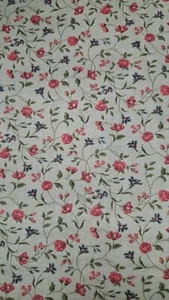 Concord The Kesslers Ditsy Flowers On Green Cotton Fabric 2 Yards 22" X 45"Wide - Picture 1 of 7