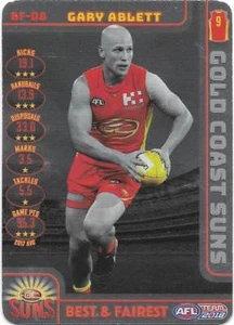 2018 Teamcoach Best & Fairest (BF-08) Gary ABLETT Gold Coast - Bild 1 von 1