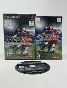 Pro Evolution Soccer 2011 (No Scratches) for PlayStation 2 *PS2* Complete CIB - Picture 1 of 10