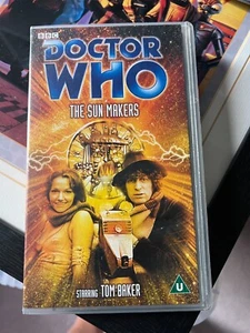 VIDEO VHS DOCTOR DR WHO BBC - THE SUNMAKERS - Imagen 1 de 4