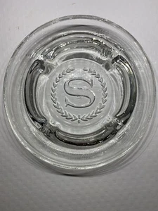 Vintage SHERATON Hotels Ashtray 1970s Clear Glass, Excellent Condition - Picture 1 of 1