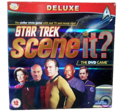 Star Trek Scene It board game dvd version family sci-fi tv series movie - Image 1 of 2
