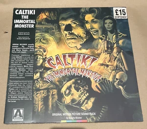 CALTIKI THE IMMORTAL MONSTER Arrow Soundtrack LP Rare Green Vinyl | New & Sealed - Picture 1 of 2