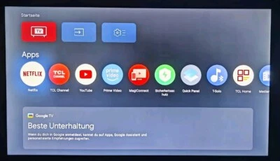 Tcl 43 Zoll Fernseher 4k - Bild 1 von 4