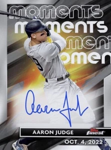 [DIGITAL] Topps Bunt - Aaron Judge - Finest 23 S1 - Moments Signature - Bild 1 von 1