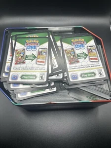 Pokemon TCG Online Unused Code Cards Sent By Message - Picture 1 of 1