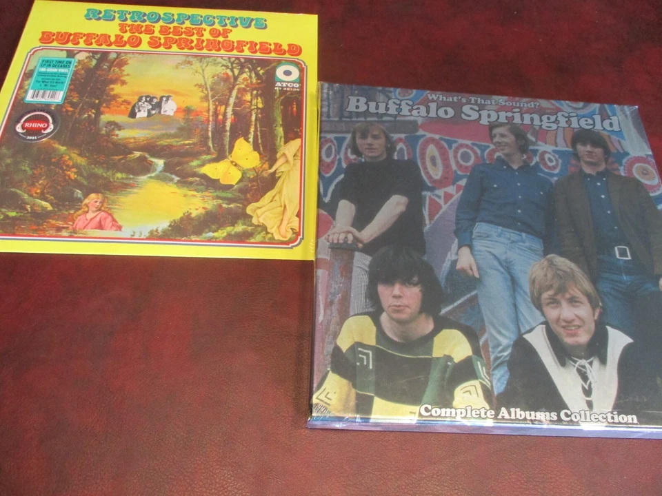 BUFFALO SPRINGFIELD 180 GRAM 5 LP BOX  SET LIMITED 5000 COPIES + RETROSPECTIVE - Image 1 of 1