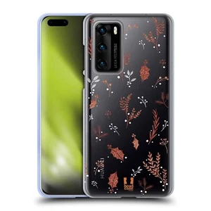 HEAD CASE DESIGNS GOLD CHRISTMAS SOFT GEL CASE FOR HUAWEI PHONES 4 - Picture 1 of 10