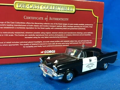 Corgi Classics 1:43 POLICE - CHEVROLET BEL AIR - ONTARIO PROVINCIAL Code. 51306 - Immagine 1 di 4