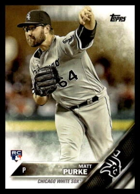 2016 Topps Update Matt Purke  #US103 Chicago White Sox RC Baseball Card - Image 1 of 2