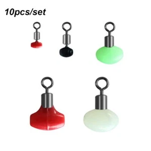 Fast Link Slider Beads Fishing Swivels connect Zig Pulley Clip Running Ledger - Picture 1 of 17