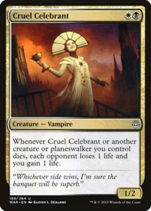 1x CRUEL CELEBRANT - War of the SParks - MTG - NM - Magic the Gathering - Picture 1 of 1