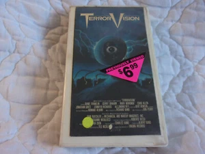 TERRORVISION VHS LIGHTNING VIDEO 80'S SCI-FI MONSTER HORROR COMEDY GERRIT GRAHAM - Picture 1 of 13