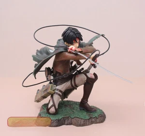 Anime Attack On Titan Capitán Levi Ackerman Batalla Figura de Acción Estatua Juguete Regalo - Imagen 1 de 17