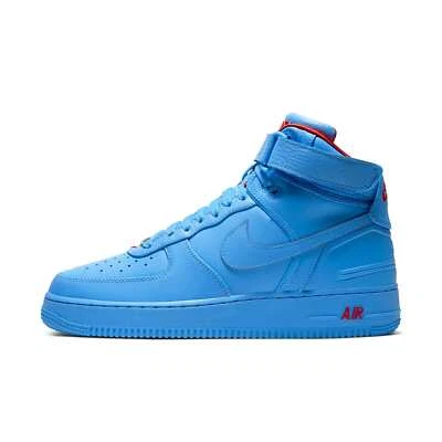 [CW3812-400] Mens Nike AIR FORCE 1 HIGH 'JUST DON ALL-STAR BLUE' - Image 1 of 4