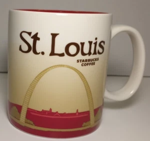 Tazza da caffè Starbucks ST LOUIS 2011 Global Icon City Collector Series 16 once. NUOVO DI ZECCA - Foto 1 di 9