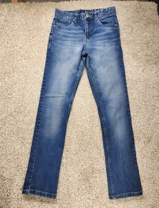 Calvin Klein Women's Jeans Size 14 Skinny Mid-Rise Dark Wash Denim #51012 - Picture 1 of 16